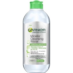 Garnier МИЦЕЛАРНА ВОДА 400МЛ СМЕСЕНА И ЧУВСТВИТЕЛНА КОЖА