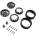 Axial диск 1.9 Raceline Daytona Beadlock, черен (2)