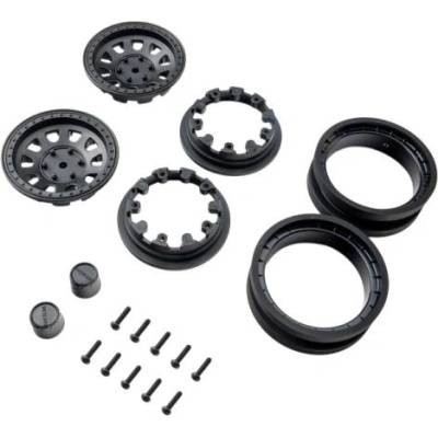 Axial диск 1.9 Raceline Daytona Beadlock, черен (2)