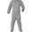 Engel Детски цял костюм Engel Kids' Onesie with Press Studs Overall - Hellgrau Melange - размер 74/80 (EU) (704-2803-0313)