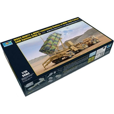 Trumpeter M983 HEMTT & M901 oMIM-104F Patriot SAM System PAC-3 1:35