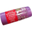 Vigo pytle s uchy HDPE 35l 8 µm fialové vůně levandule 26ks