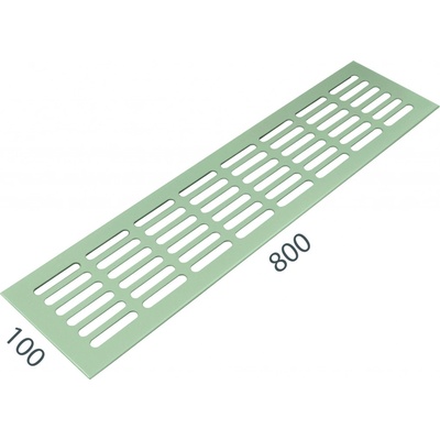 MPkovania SRL Alfa 100 x 800 mm nerez matná