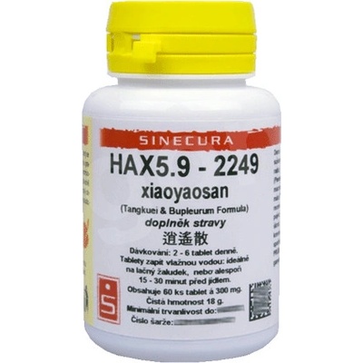 Sinecura HAX5.9 xiaoyaosan pian 60 tablet