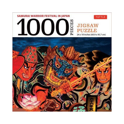 Jigsaw Tuttle Publishing Japan's Samurai Warrior Festival 1000 dielov