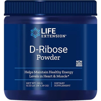 Life Extension D-Ribose Powder, 150 g, Life Extension