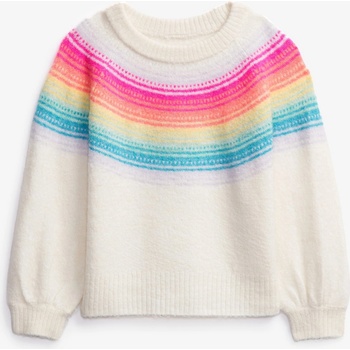 GAP Детски пуловер rainbow GAP GAP | Bezhov | Момичешки | 2 години