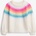 GAP Детски пуловер rainbow GAP GAP | Bezhov | Момичешки | 2 години