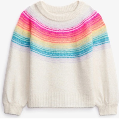 GAP Детски пуловер rainbow GAP GAP | Bezhov | Момичешки | 2 години