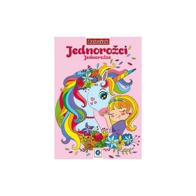 Omalovánka A5 Jednorožci