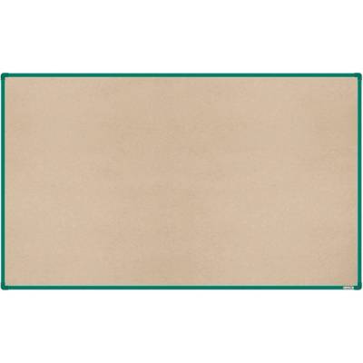 boardOK Textilní nástěnka se zeleným rámem 2000 x 1200
