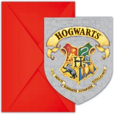 Procos EKO Pozvánky a obálky Harry Potter – Sleviste.cz