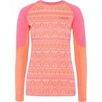 Kari Traa Дамско мериносово термобельо Kari Traa Women's Malia L/S Merino base layer - Bubblegum (115-2343-0712)