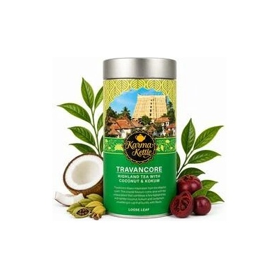 Karma Kettle Černý čaj Travancore sypaný 75 g