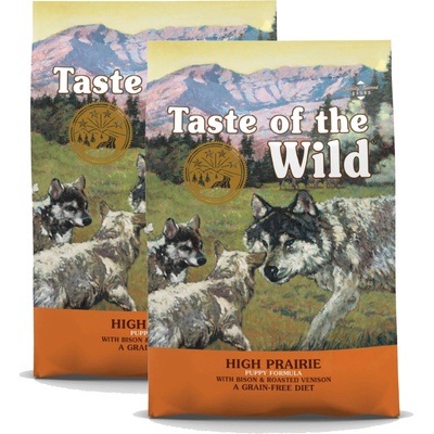 Taste of the Wild High Prairie Puppy 2 x 5,6 kg
