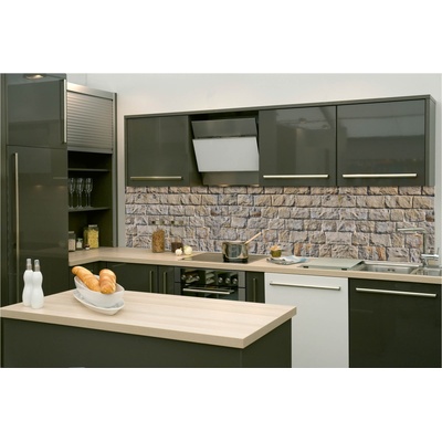 DIMEX ART Фототапет за кухня - стена от каменни блокове 260 x 60 см