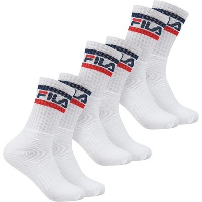 Fila Чорапи FILA Unisex Sports Socks Falk 3 Pairs white