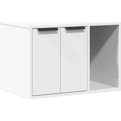 VidaXL Domeček pro kočky obdélníkový bílý 60 x 40 x 40 cm – Zbozi.Blesk.cz