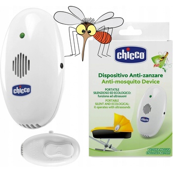 Chicco Zanza No Ultrazvukový Odpudzovač Komárov Prenosný