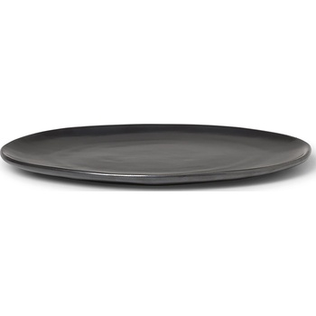 Ferm Living Чиния за вечеря Flow 27 см черна (1104264577)