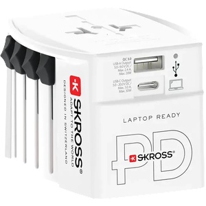 SKROSS универсален адаптер 220V , 30W, бял (1302974) - ggbox
