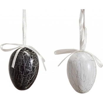 Lepaso Plastová vajíčka na zavěšení, s/12, 6 cm