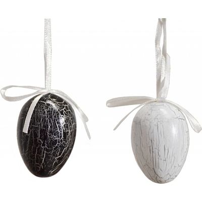 Lepaso Plastová vajíčka na zavěšení, s/12, 6 cm