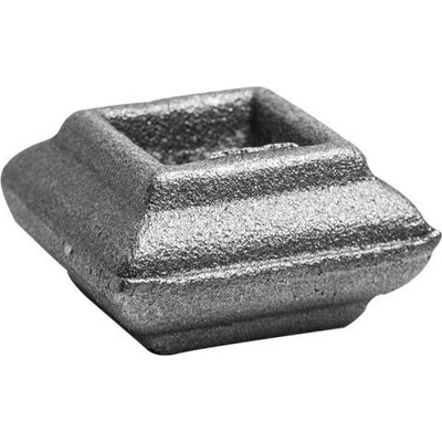 PSG Ozdobný návlek pro kovaný plot, bránu a zábradlí 41.204, 22x38 mm, otvor 14,5 x 14,5 mm