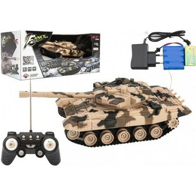 Teddies RC Tank RTR plast 27cm 40MHz +dobíjecí pack se zvukem pojízdné pásy