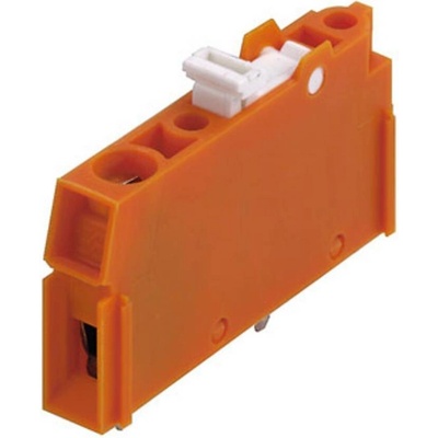 Weidmüller 1755180000 skrutkovacia svorka 4 mm² Pólov 1 oranžová 100 ks