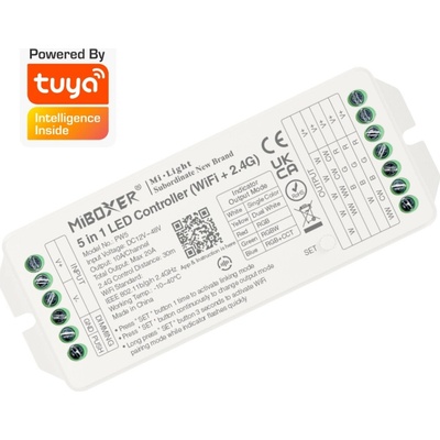 LED prijímač PW5 5in1, 20A - 2,4GHz WIFI