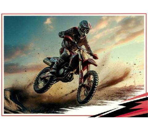 Pohlednice Motokros
