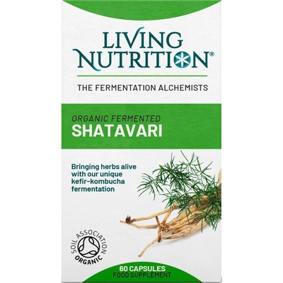 Living Nutrition| Fermentovaná bio ašvaganda 60 kapslí
