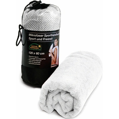 L Merch Sportovní ručník XF200 White 60 x 120 cm