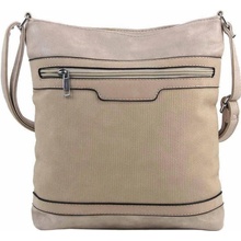 Rosy bag crossbody dámská kabelka FB1913 Hnědo-béžová