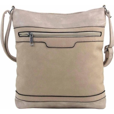 Rosy bag crossbody dámská kabelka FB1913 Hnědo-béžová