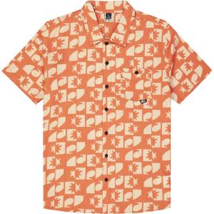 Picture Мъжка риза с копчета Picture Mataikona S/S Shirt - Sunset Waves Print - размер XL (033-1929-1014)