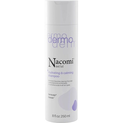 Nacomi Next Level Dermo Hydrating & calming shampoo hydratačný a upokojujúci šampón 250 ml