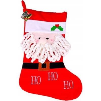 Darčeková ponožka Kraszek Svätý Mikuláš Ho Ho Ho 65 cm