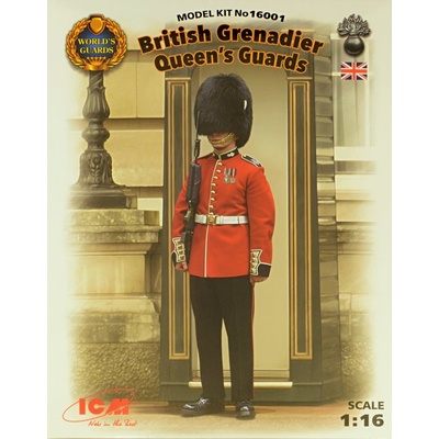 ICM British Queens Guards Grenadier 1 fig. 16001 1:16