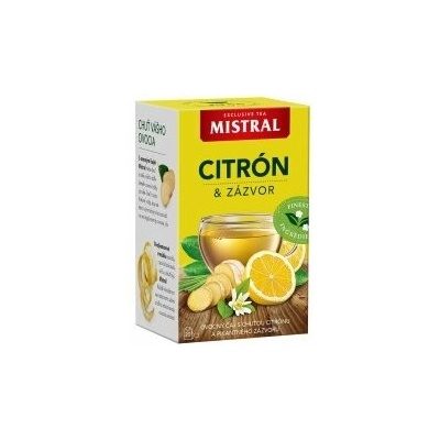 Mistral Čaj ovocný citrón zázvor 40 g