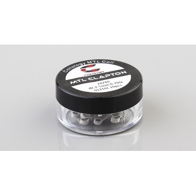 Coillology predmotané špirálky MTL Clapton SS316L 0,7 ohm 10ks
