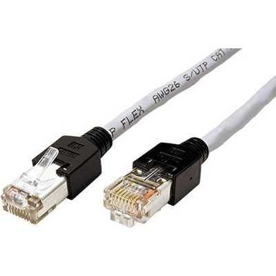 Datwyler 21.05.7100 STP, patch, kat. 5e, CU 5502 flex PVC, TM11, 10m, šedý