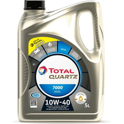 Total Quartz 7000 Diesel 10W-40 5 l