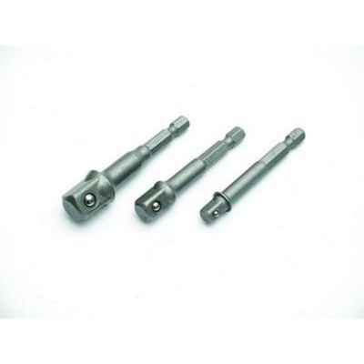 M18604 3 ks sada adaptérů 1/4", 3/8", 1/2" STAVTOOL