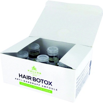 Kallos Hair BOTOX anti dandruff ampoule - botox ampule proti lupinám 6 x 10 ml