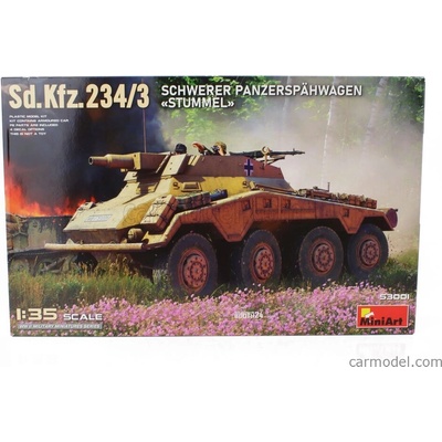 Miniart Tank Sd.kfz. 234/3 Stummel Military 1945 1:35