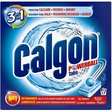 Calgon PowerBall Hygiene+ Tabs 3v1 Odvápňovací tablety do pračky 17 ks