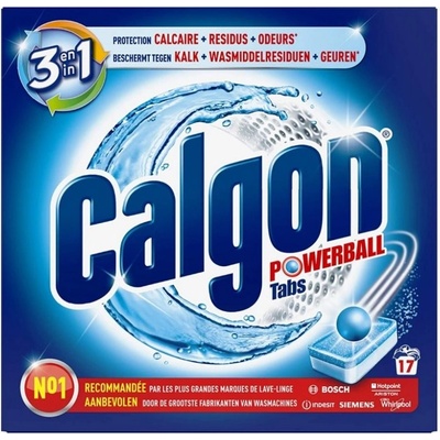 Calgon PowerBall Hygiene+ Tabs 3v1 Odvápňovací tablety do pračky 17 ks – Zboží Mobilmania