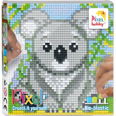 Pixelhobby Креативен комплект с пиксели Pixelhobby - Коала, Pixel Classic (44017-Koala)